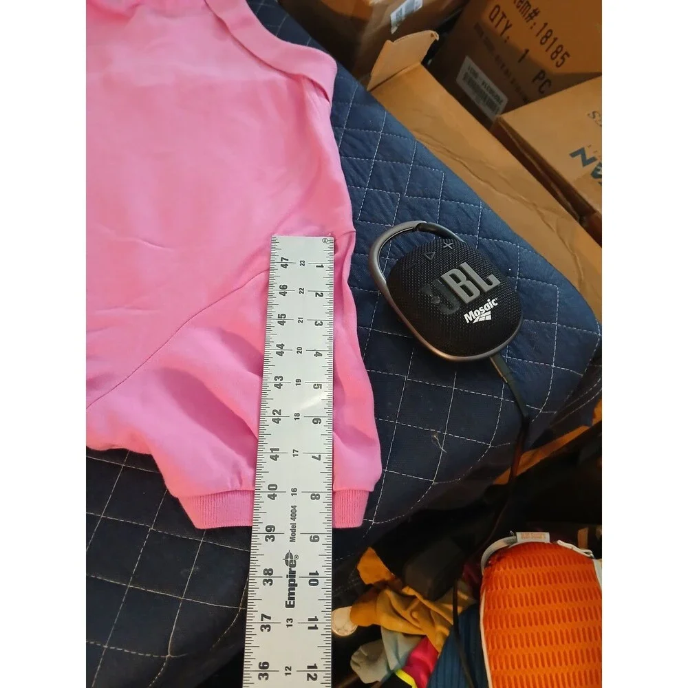 Ralph Lauren Men's Polo Pink Green Horse Size Extra Large 97% Cotton